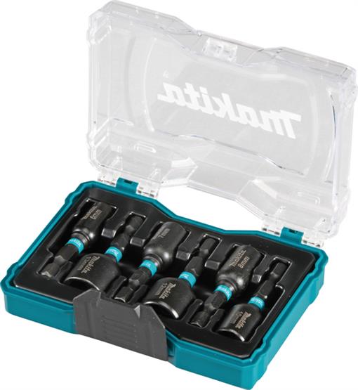 6-delni set natičnih ključev Impact Black 1/4Hex - E-15768