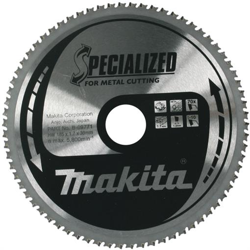 TCT Specialized žagin list 185X30mm - B-09771