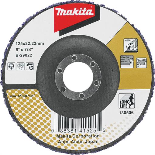 Specialna čistilna brusilna plošča 125mm - B-29022