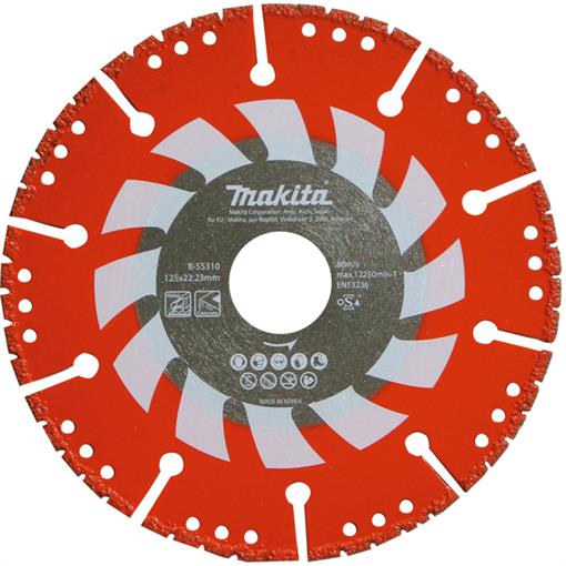 Diamantna rezalna plošča, večnamenska 125mm - B-55310