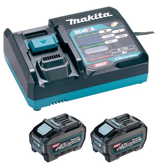 Aku. set DC40RA, BL4050Fx2 - 1911V6-0