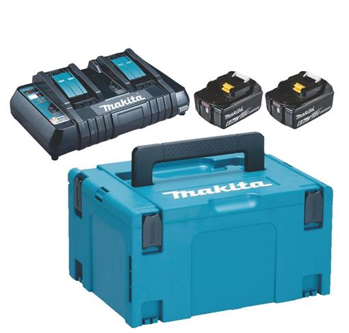 LXT power set v kovčku 2x18V 6.0Ah BL1860B - 198077-8