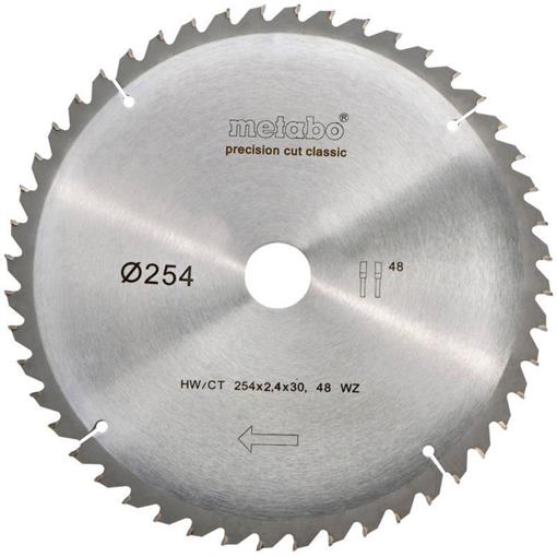 List krožne žage HW/CT 254X2,4X30mm 48.zob - 628061000