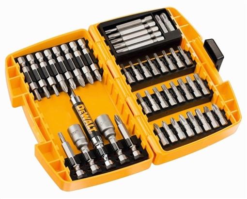 45 delna garnitura vijačnih nastavkov z adapterji - DT71572