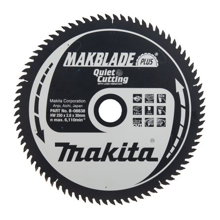 TCT MAKblade Plus žagin list 250x30mm - B-08838