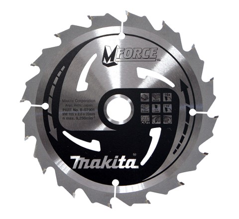 TCT MAKforce žagin list 160X20mm 16.zob - B-08143