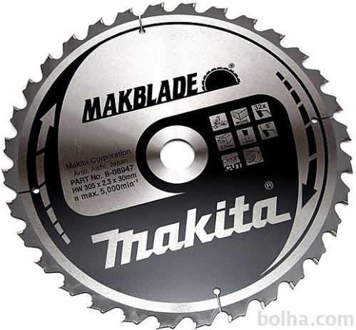 TCT MAKforce žagin list 305x30mm - B-08947