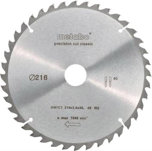 List žage precision cut wood 216X30mm 40zob - 628060000