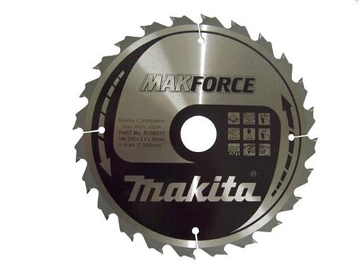 MAKforce žagin list 210x30mm 24.zob - B-08377