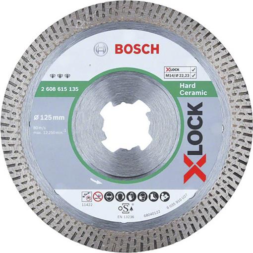 X-LOCK diamantna rezalna plošča 125x1mm - 2608615135