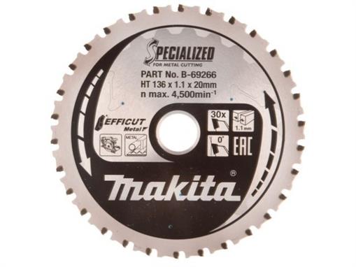 TCT žagin list EFFICUT za kovino - B-69266 (DCS552)