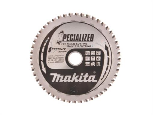 TCT žagin list EFFICUT za kovino 150x20mm - B-69294 (DCS553)