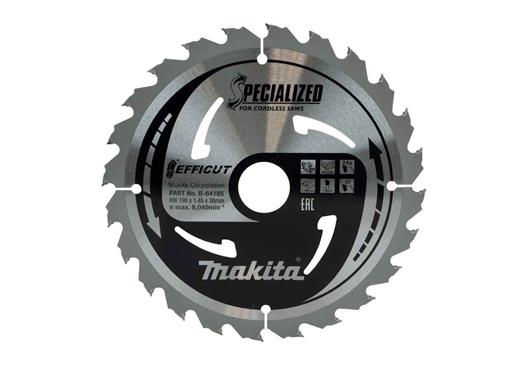 TCT žagin list za les 190x30mm (za aku žage) - B-64185