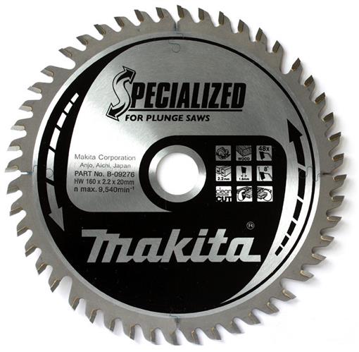 TCT Specialized žagin list 160x20mm 48.zob - B-09276