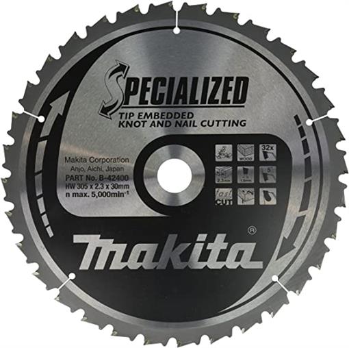TCT Žagin list 305x30mm 32.zob - B-40646