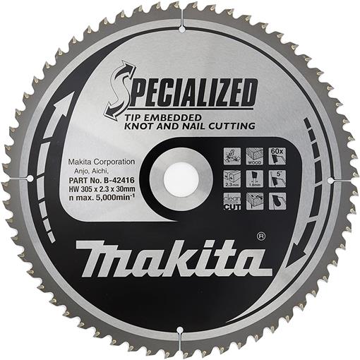 TCT Žagin list 305x30mm 60.zob - B-40652