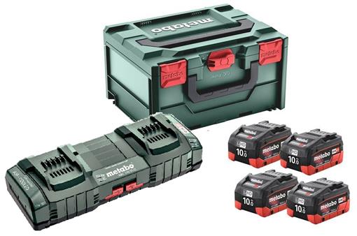 Basic set LiHD 4X10.0Ah + ASC0145Duo metaBOX215 - 685143000