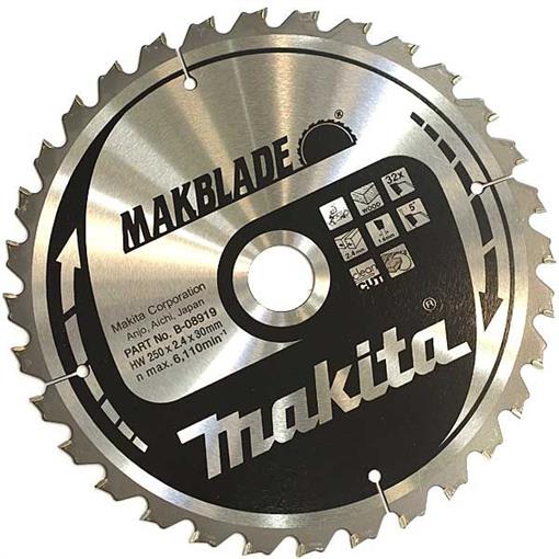 TCT MAKBlade žagin list 250x30mm 32.zob - B-08919