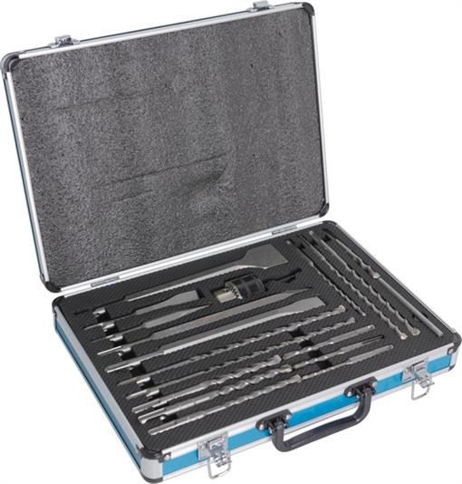 18-delni set SDS-Plus svedrov in dlet - D-71180