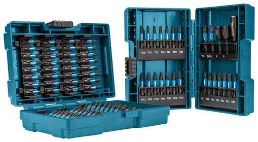 90-delni set nastavkov IMPACT BLACK - E-03109
