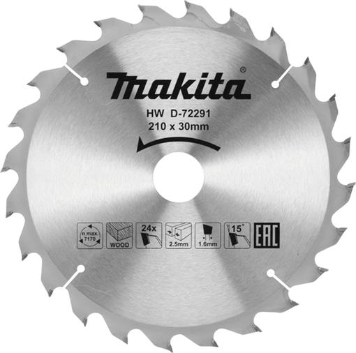 TCT žagin list za les 210x30mm - D-72291
