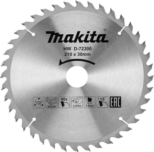 TCT žagin list za les 210x30mm - D-72300