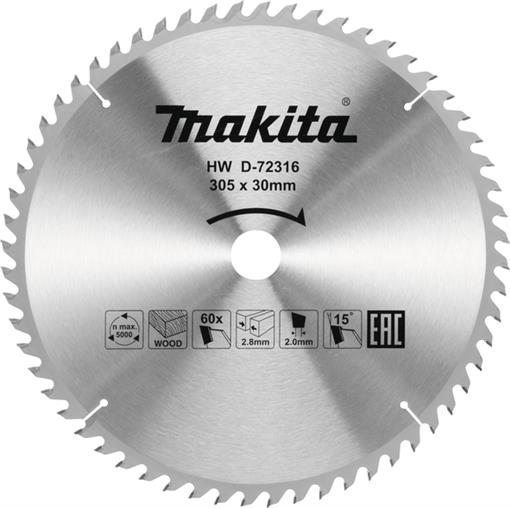TCT žagin list za les 305x30mm D-72316
