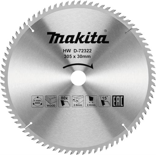 TCT žagin list za les 305X30mm - D-72322