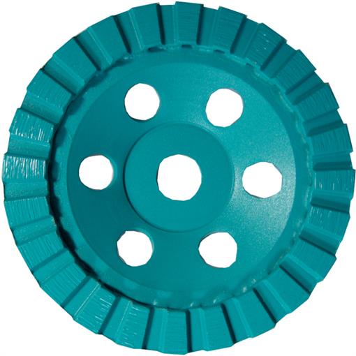 Diamantna lončasta brusilna plošča, valovita 110mm - A-07369