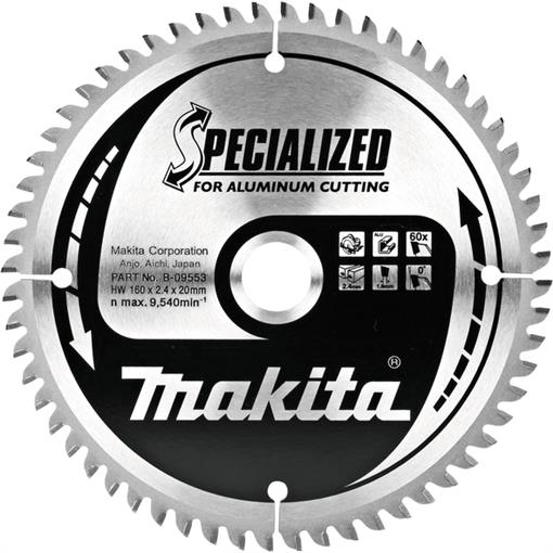 TCT žagin list 150x20mm,52T DCS551, alu - B-47020