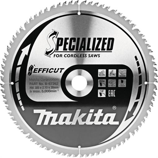 TCT žagin list EFFICUT 305x30mm - B-67262