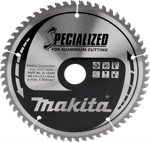 TCT Specialized žagin list 210X30mm 60zob - B-12435