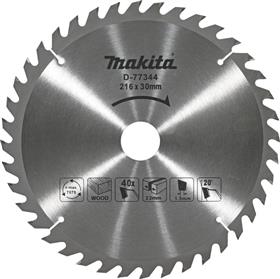 Žagin list za les 216x30x40Z - D-77344