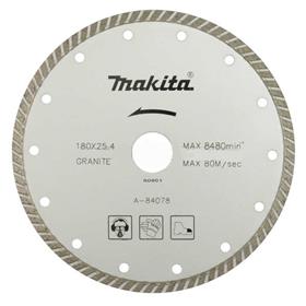 Valovita diamantna plošča za suho rezanje  180X25,4mm - A-84078