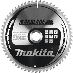 TCT MAKblade žagin list 260x30mm 60.zob - B-32801 (B-09020)