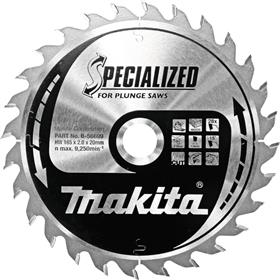 TCT žagin list (AC/DC) 165x20mm -  B-56699