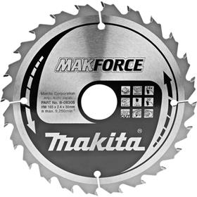 TCT MAKForce žagin list 165X30mm - B-08305
